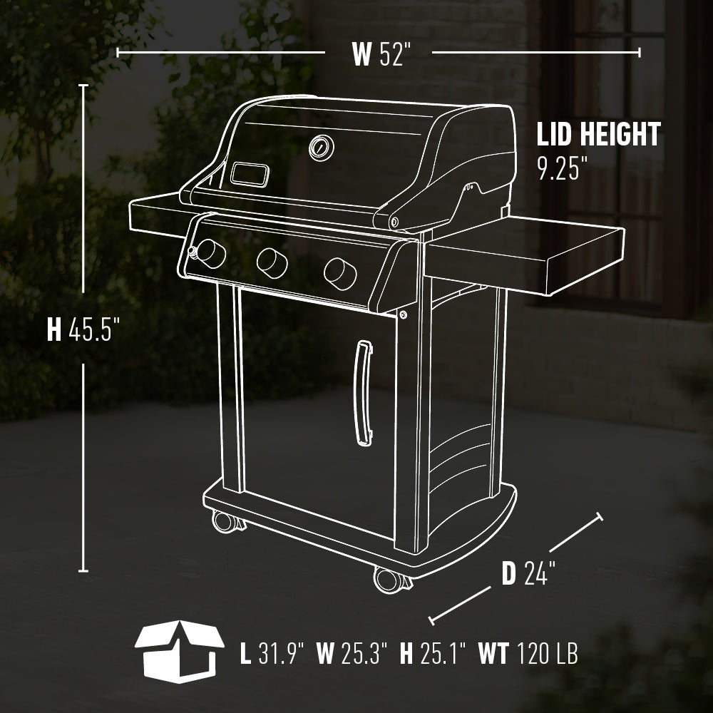 Weber Spirit S-315 Grill Series