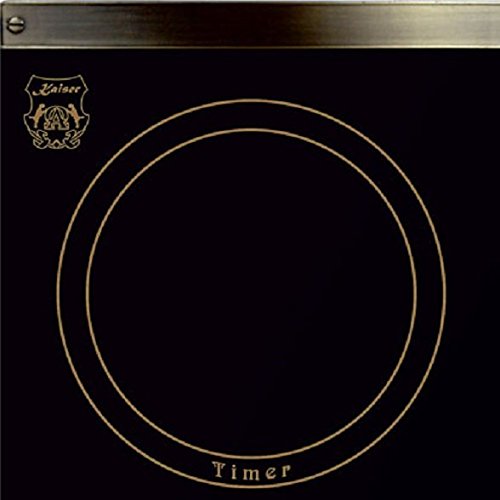 Herdset Autark Kaiser Empire Schwarz/Elektro Einbau Backofen EH 6355 Em + High Light Glaskeramikkochfeld 60cm mit Metallplatten Bronze/Drehspieß,Selbstreinigung/Einbaubackofen/Einbau Kochfeld