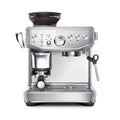 Sage - The Barista Express Impress - Unterstützt Stopfung Bohnenkaffeemaschine mit Milchaufschäumer, Gebürsteter Edelstahl
