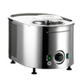 Musso Mini Lussino 4080 Eiscreme-Maschine | 0,75l Eiscreme in 30min | Italienische Eiscreme-Maschine für Zuhause | Vegane oder zuckerfreie Eiscreme, Gelato, Sorbet, Slush-Eis | Einfach zu benutzen