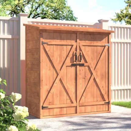 5 ft. W x 3 ft. D Metal Storage Shed