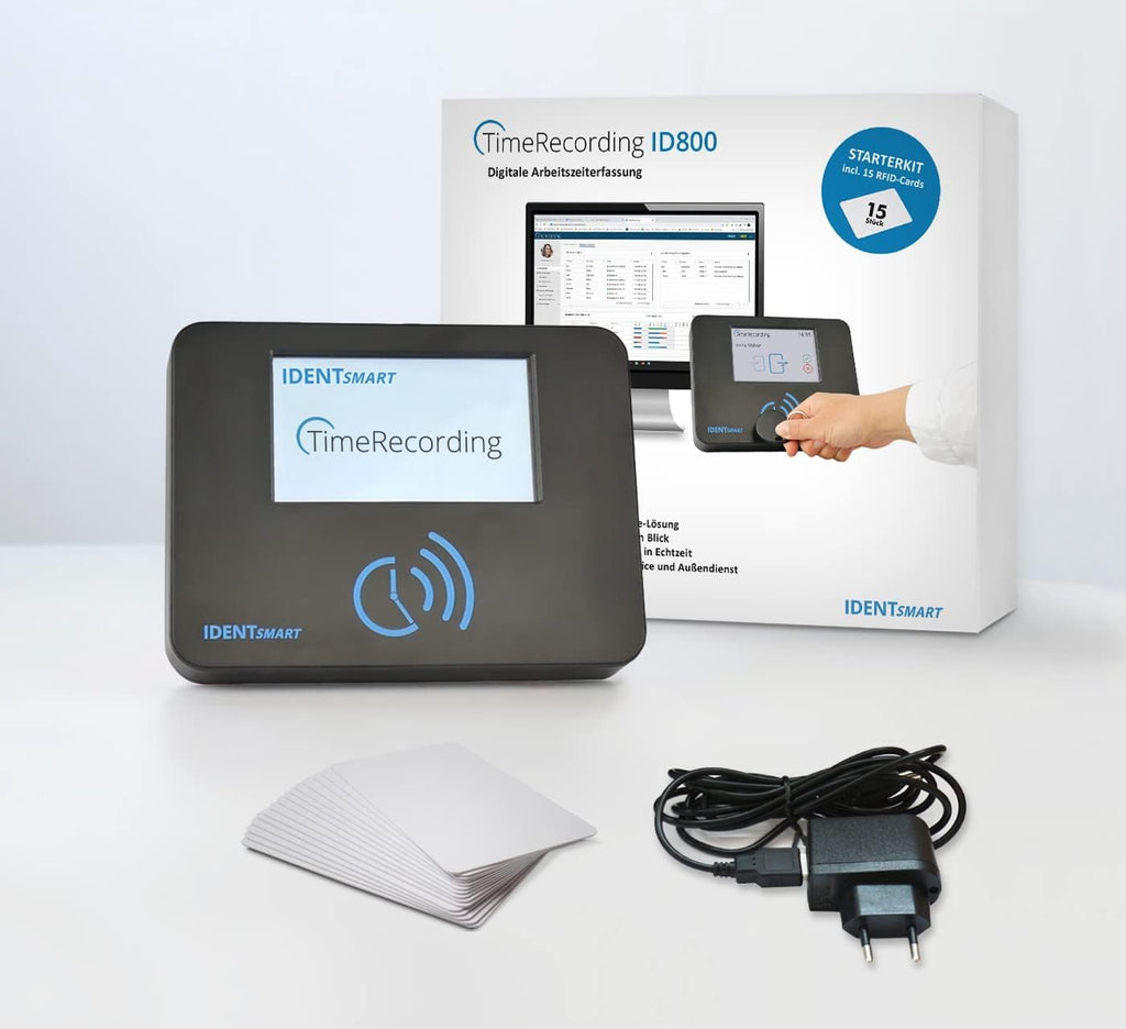 IDENTsmart ID800 Zeiterfassung Starter-Kit