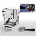 Espressomaschine Quickmilll 04005 Silvano PID Special mit Bodenloser Siebträger und mit standard Siebträger