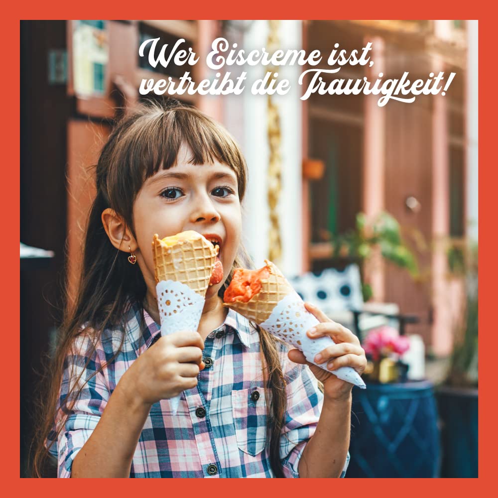 Musso Mini Lussino 4080 Eiscreme-Maschine | 0,75l Eiscreme in 30min | Italienische Eiscreme-Maschine für Zuhause | Vegane oder zuckerfreie Eiscreme, Gelato, Sorbet, Slush-Eis | Einfach zu benutzen