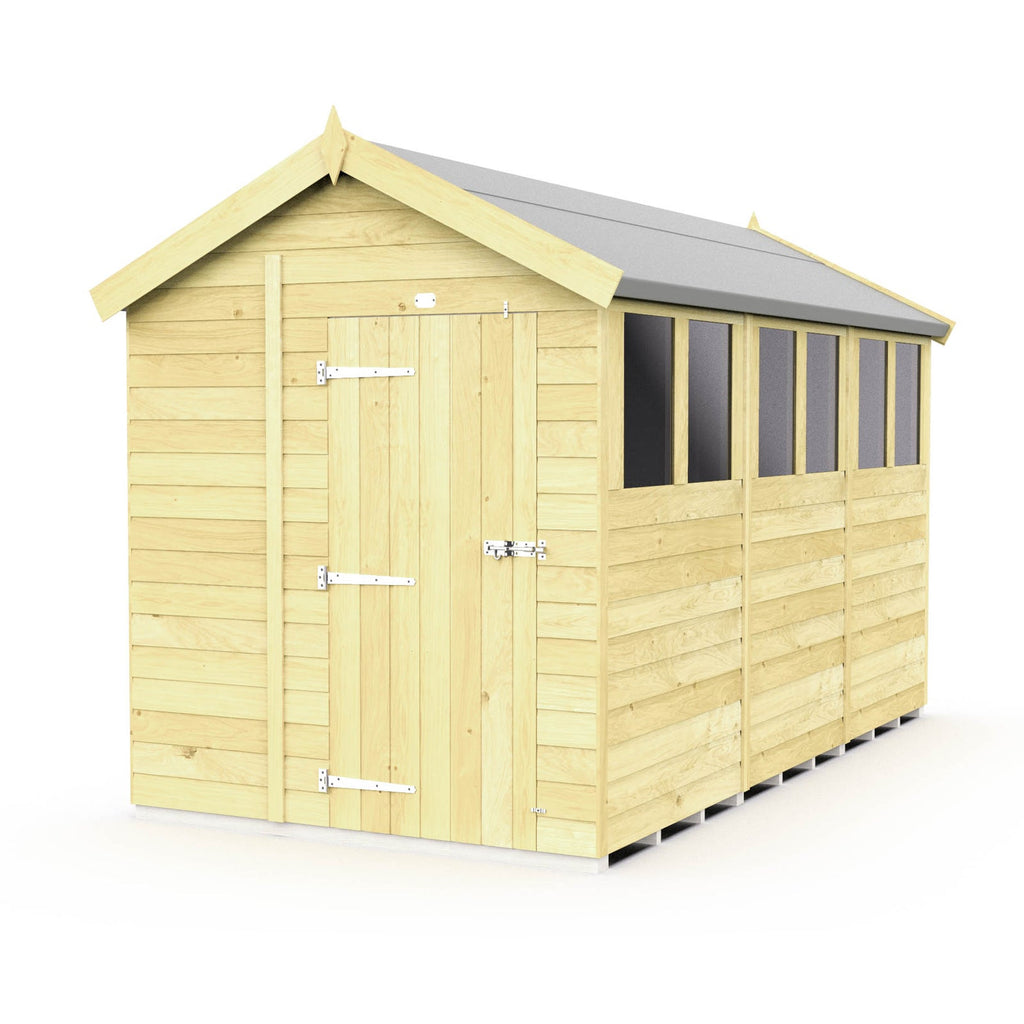Apex Shed Single Door Window 6ft x 12ft