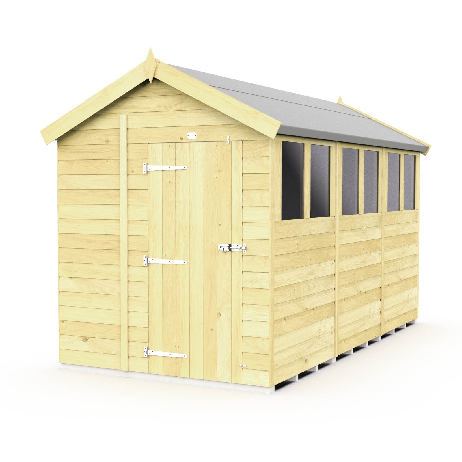 Apex Shed Single Door Window 6ft x 12ft