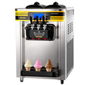 VEVOR Kommerzielle Eismaschine 2350 W Weiche Eismaschine Silber 22-30L pro Stunde Weiche Eismaschine 74,5 x 54 x 86 cm in Cafés, Buffets, Getränke-Shops, Restaurants
