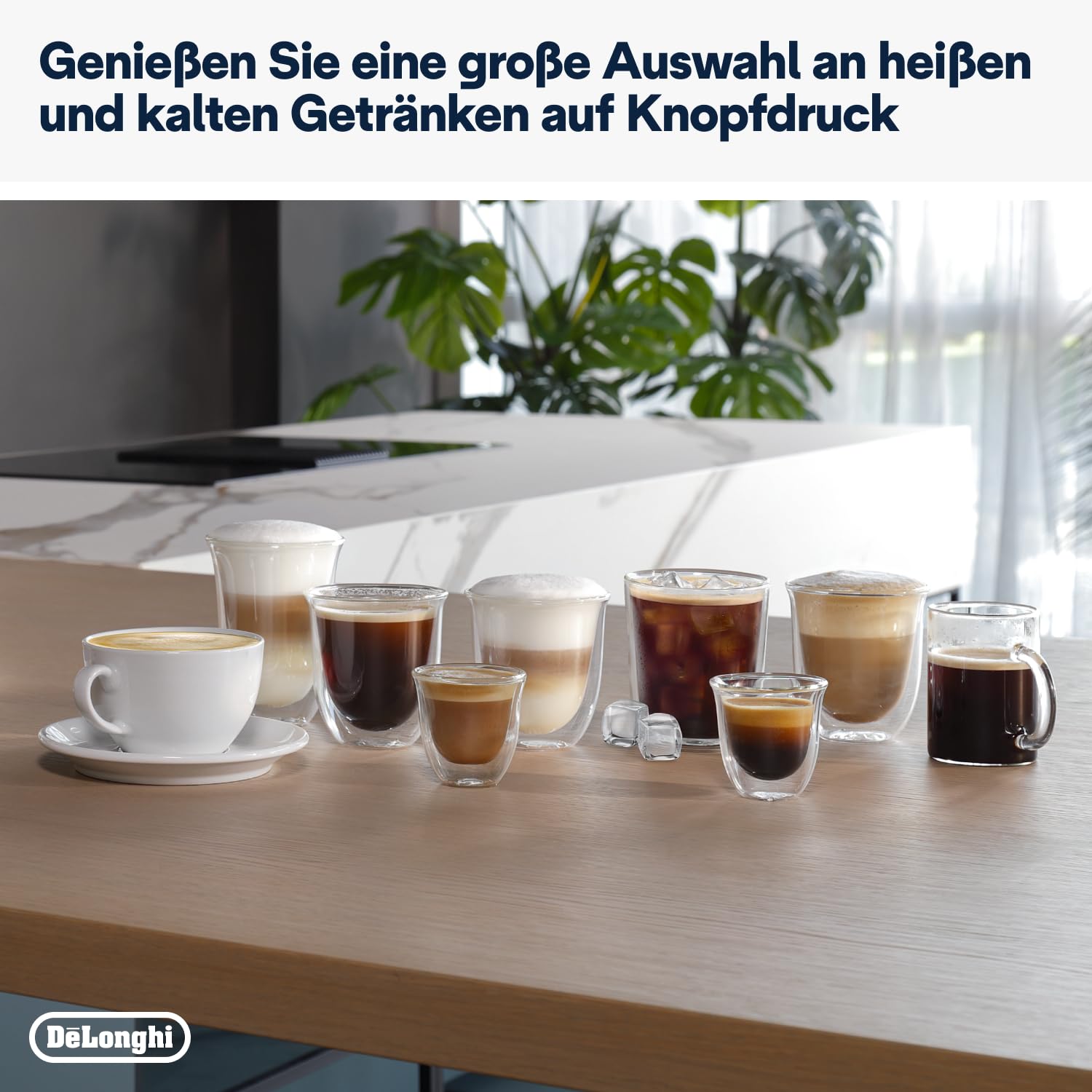 De'Longhi Magnifica Plus ECAM322.70.SB Kaffeevollautomat mit LatteCrema-Milchsystem für Automatischen Cappuccino, Full-Touch-Farbdisplay, Extra Shot-Funktion, x2-Funktion, 1450W, Silber/Schwarz
