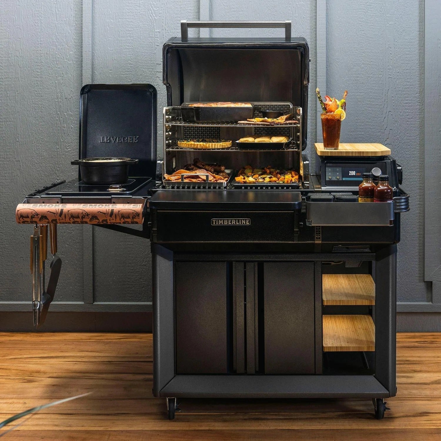Traeger Timberline Wi-Fi Controlled Wood Pellet Grill with WiFire