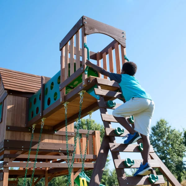 Backyard Discovery Woodridge Elite Swing Set