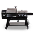 Pit Boss Platinum KC Combo, Wifi And Bluetooth Wood Pellet And Gas Grill
