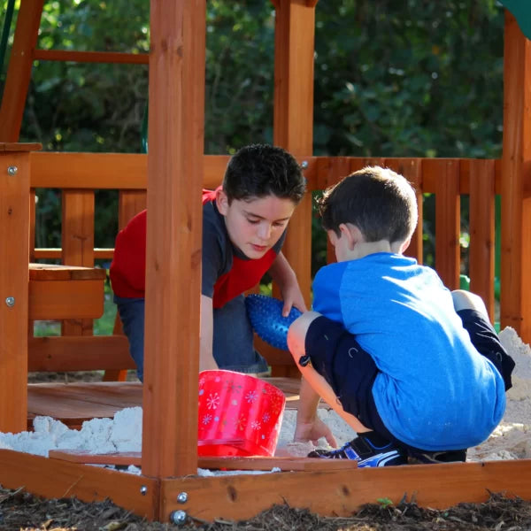 Skyfort II Swing Set | Wooden Swing Set And Outdoor Playset
