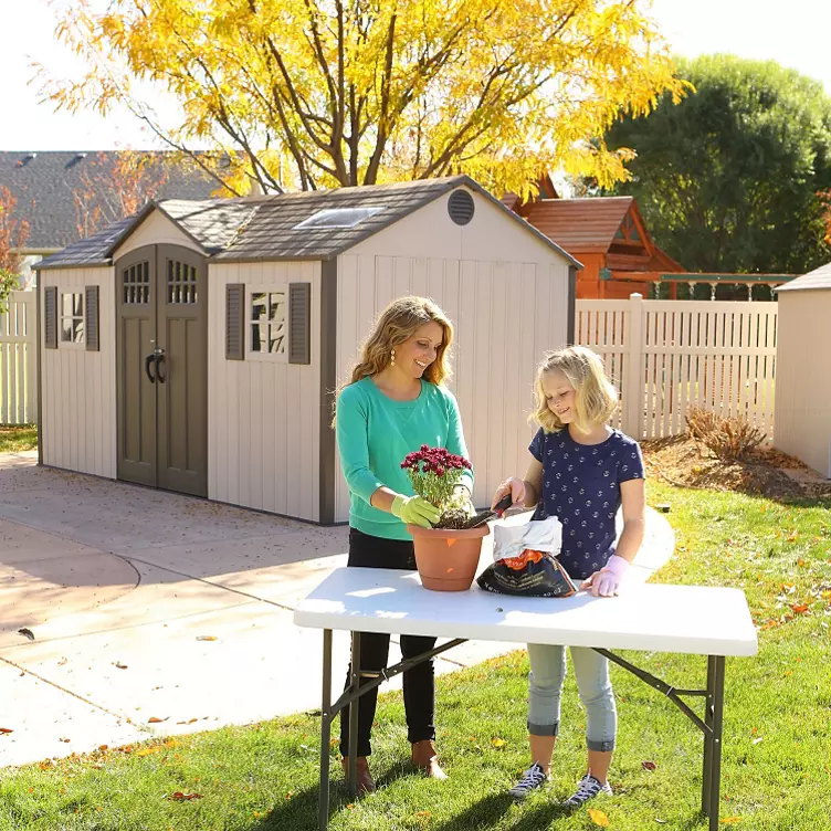 Lifetime 15 ft X 8 ft Outdoor Storage Shed