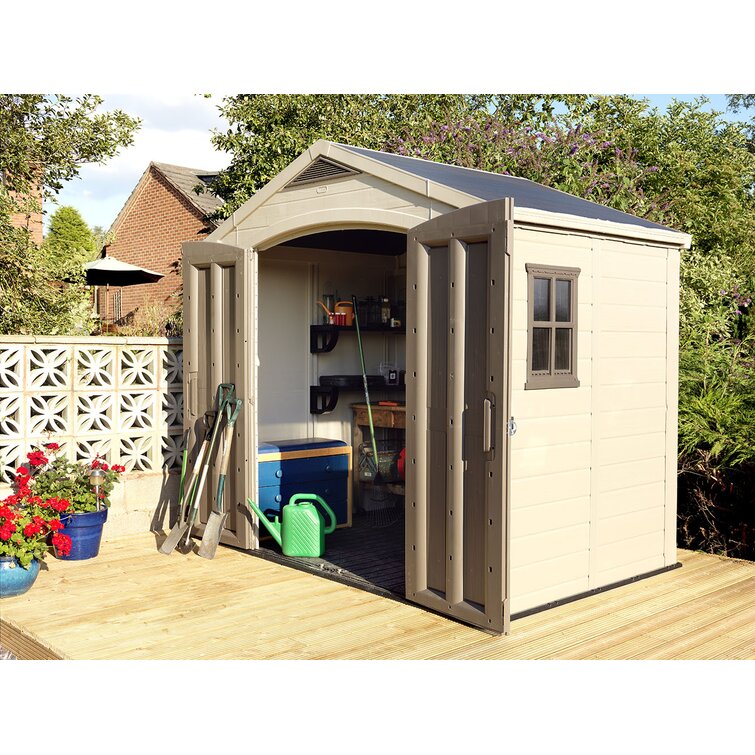 Keter Factor 8 x 6 ft Strong Storage Shed