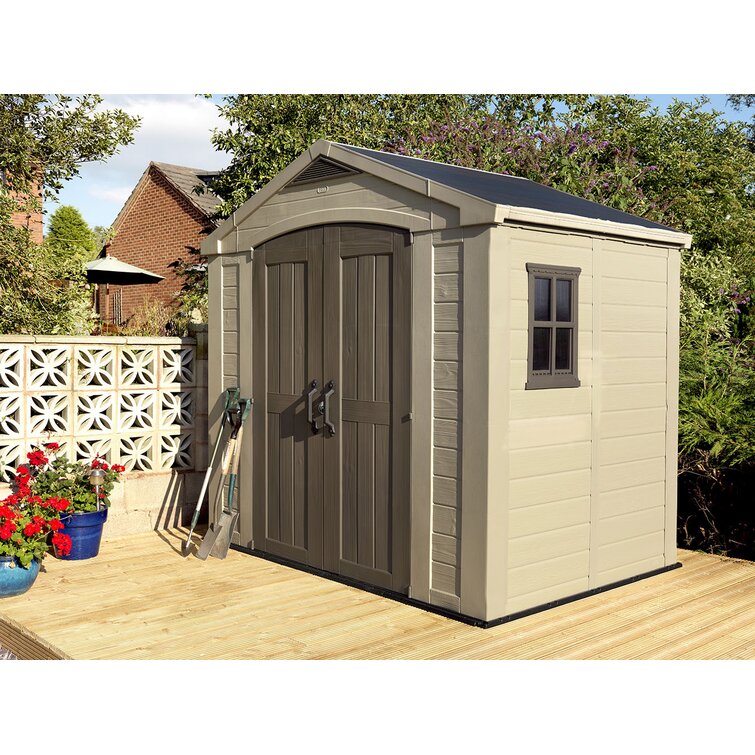 Keter Factor 8 x 6 ft Strong Storage Shed