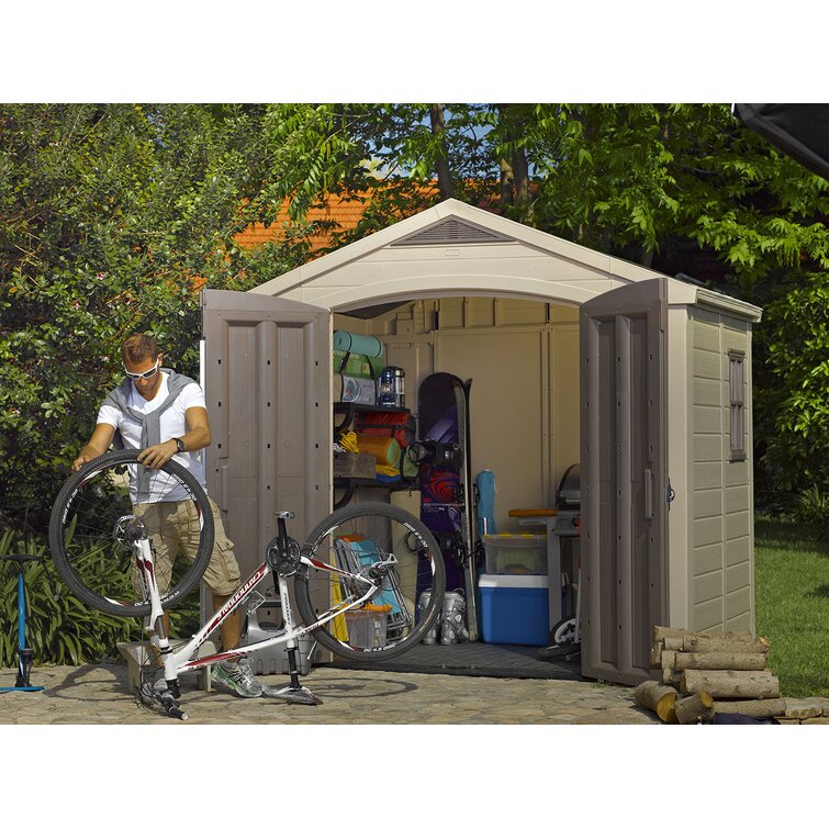 Keter Factor 8 x 6 ft Strong Storage Shed