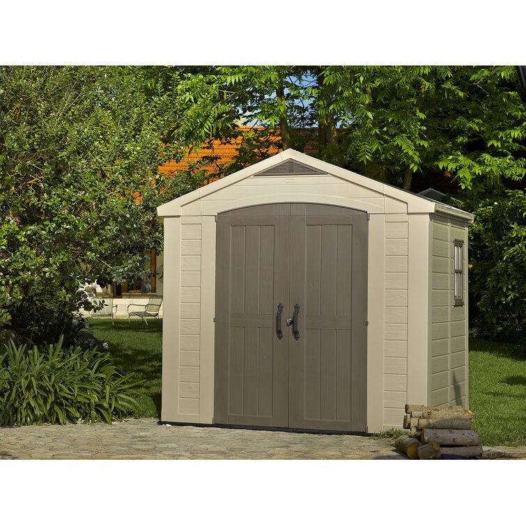 Keter Factor 8 x 6 ft Strong Storage Shed
