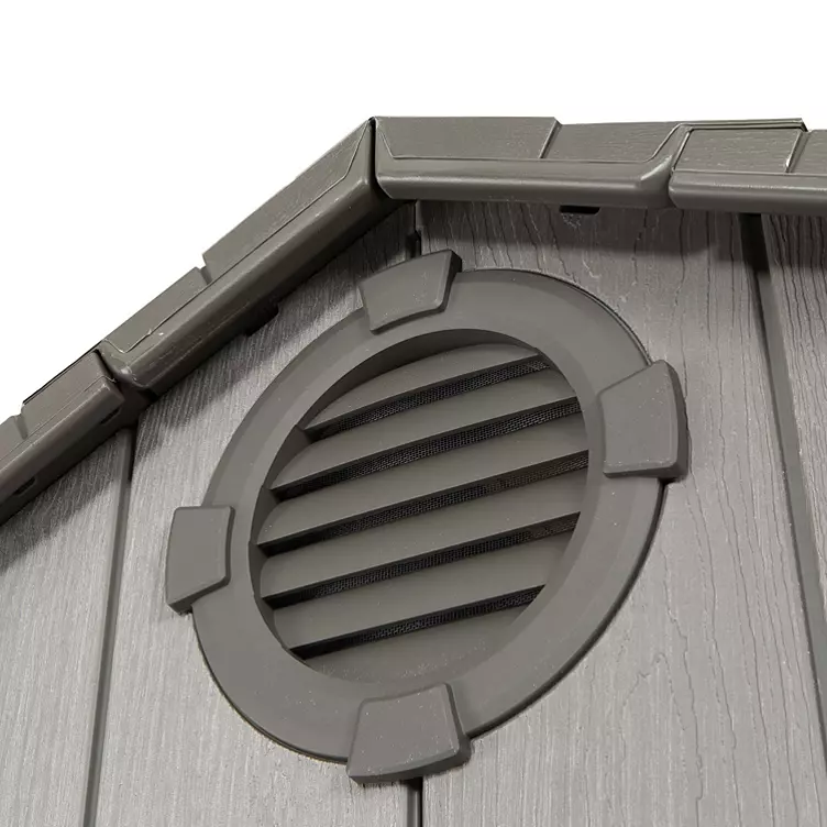 Lifetime 15 x 8 Rough Cut Dual-Entry Outdoor Storage Shed