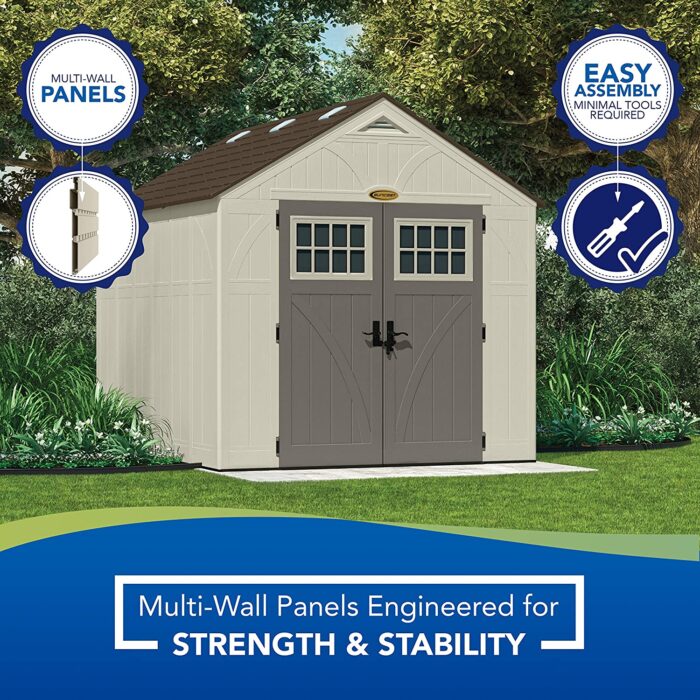 Suncast 8 x 10 Tremont Storage Shed