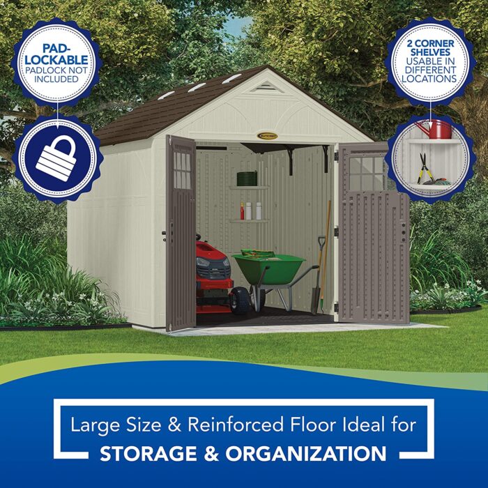 Suncast 8 x 10 Tremont Storage Shed