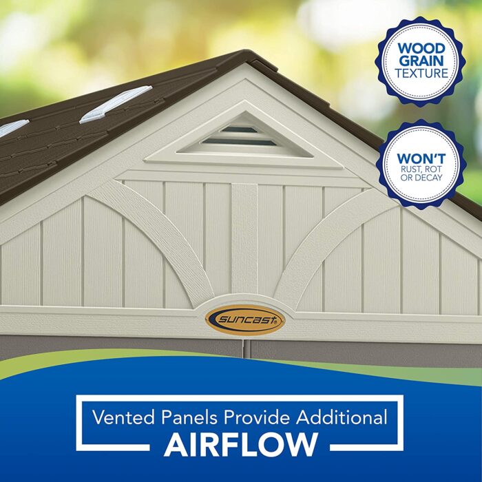Suncast 8 x 10 Tremont Storage Shed