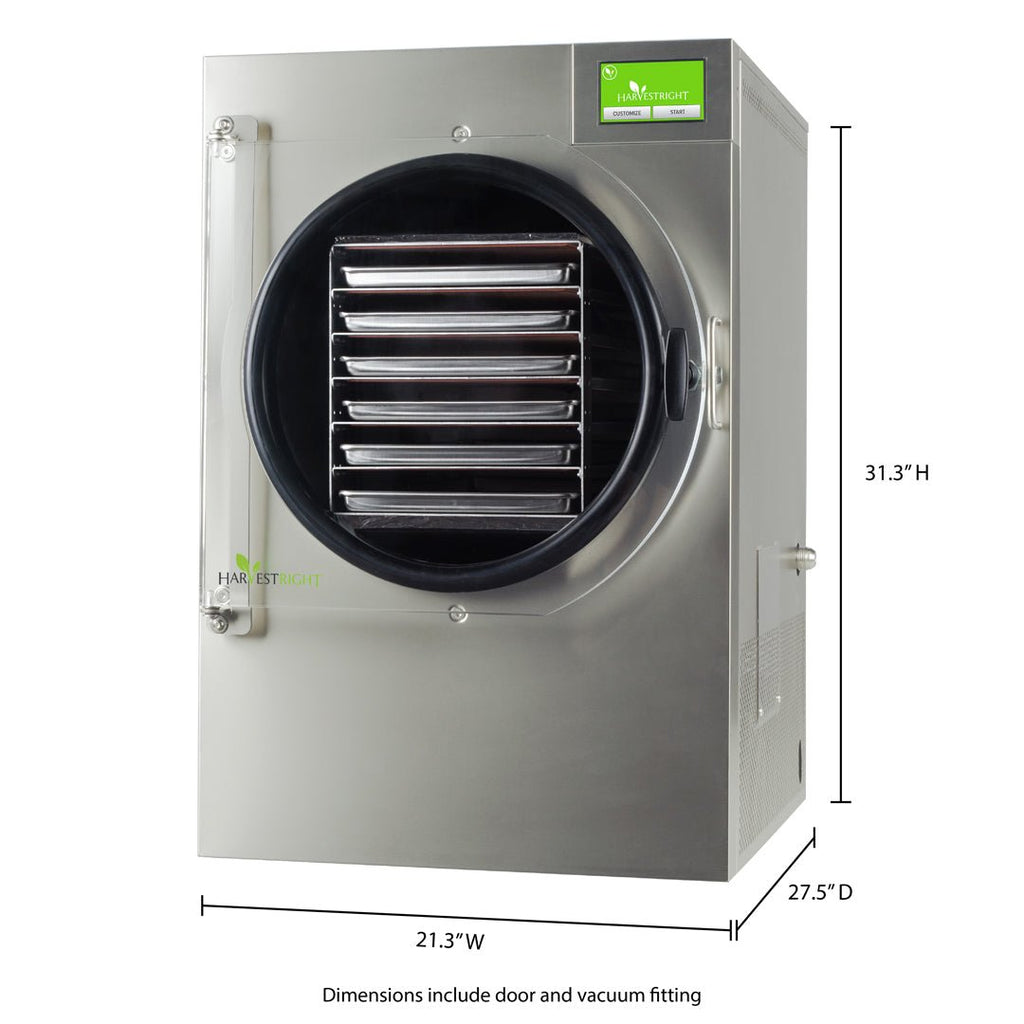 Harvest Right [6-Tray] Large Pro Stainless Steel Freeze Dryer w/ Mylar Kit
