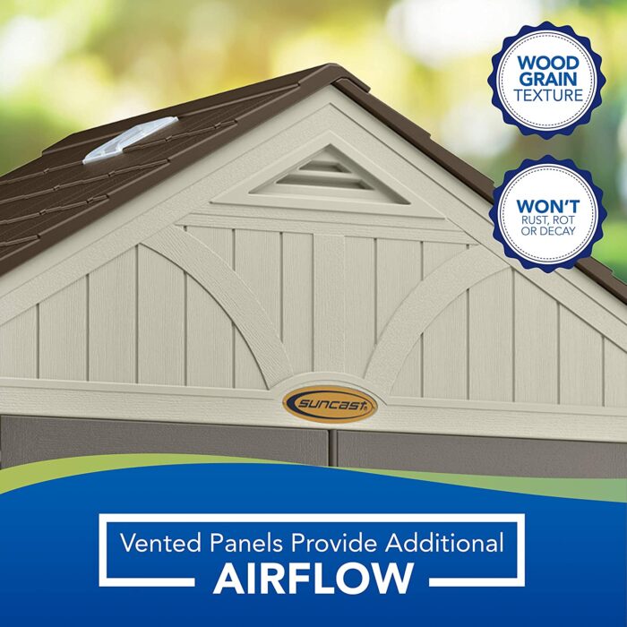Suncast 4 x 8 Tremont Storage Shed