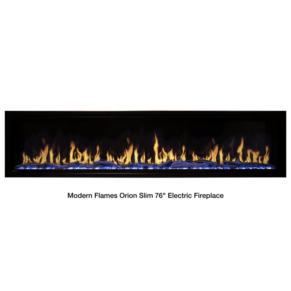 Modern Flames Orion Slim Built-In/Wall Mounted Smart Electric Fireplace