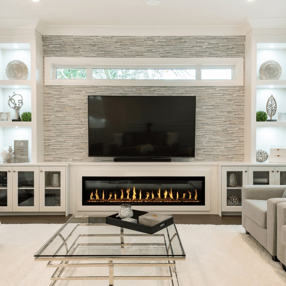 Modern Flames Orion Slim Built-In/Wall Mounted Smart Electric Fireplace
