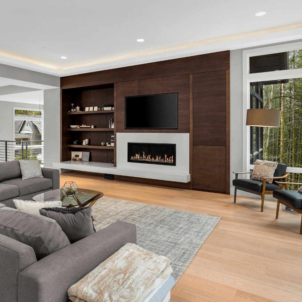 Modern Flames Orion Slim Built-In/Wall Mounted Smart Electric Fireplace